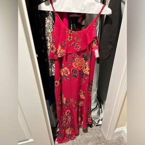 Asymmetrical Target Dress